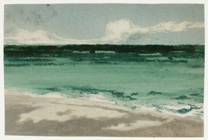 Das Meer bei Bognor von Theodore Roussel