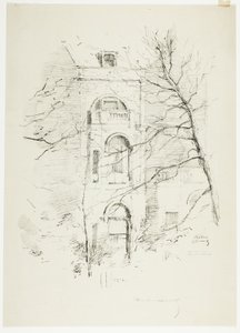 Winter, ein Haus im Green Park von Theodore Roussel
