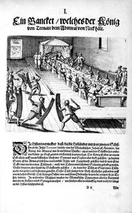 Bankett mit dem König, 1606