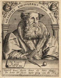 Heinrich Bullinger von Theodore de Bry