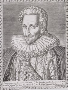 Henri IV (1553-1610) als König von Navarra von Theodore de Bry