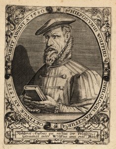 Hieronymus Wolf, deutscher Historiker von Theodore de Bry