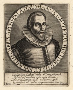 Jan Gruter, flämischstämmiger Philologe von Theodore de Bry