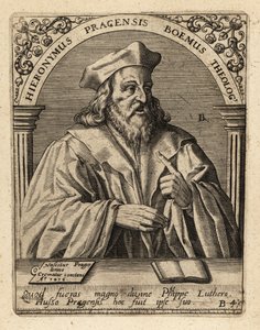 Hieronymus von Prag von Theodore de Bry
