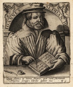 Johannes Sleidan, luxemburgischer Historiker von Theodore de Bry