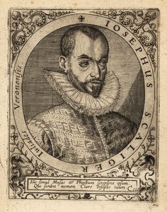 Joseph Justus Scaliger, französischer Religionsführer von Theodore de Bry