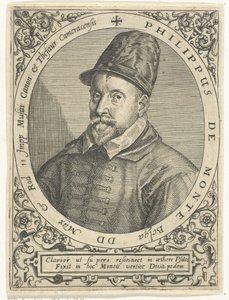 Porträt des Komponisten Philippe de Monte (1521-1603)