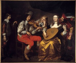 Ein Konzert im Jahr 1650 von Theodore van Thulden