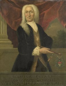 Porträt von Abraham Patras, Generalgouverneur der Niederländischen Ostindien-Kompanie
