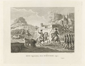 Einnahme von Mons, 1792 von Theodorus de Roode