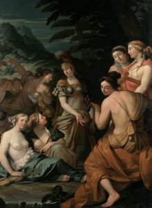Minerva und die Musen auf dem Helikon von Theodorus van der Schuer