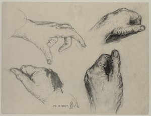 Studie von Händen (recto)