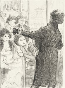Der Sänger des Waldes von Théophile Alexandre Steinlen
