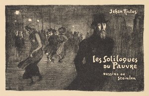 Paris bei Nacht von Théophile Alexandre Steinlen