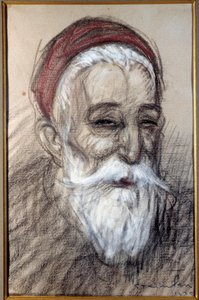 Porträt des französischen Politikers Anatole France (1844-1924)