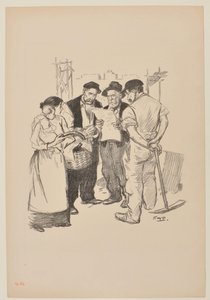 [Zurückblicken] von Théophile Alexandre Steinlen