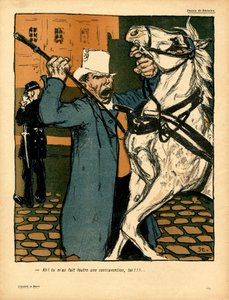 Der Butterteller, Satirisch in Farben
