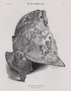 Helm von König Heinrich II. von Frankreich von Theophile Evariste (after) Fragonard