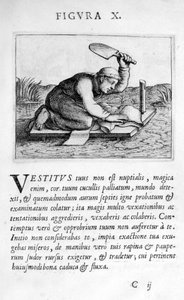 Prophezeiungsfigur X aus Prognosticatio Eximii Doctoris Paracelsi, 1536