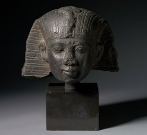 Kopf eines Königs, 21. oder 22. Dynastie, ca. 1069-715 v. Chr. von Third Intermediate Period Egyptian