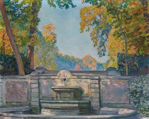 Brunnen, ca. 1917-1922
