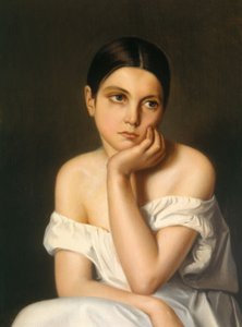 Junges Mädchen (Melancholie), ca. 1833-35