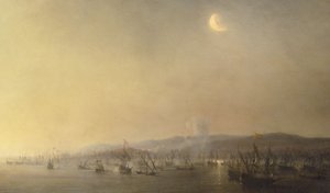 Seeschlacht von Cartagena am 3. September 1643 von Théodore Gudin, 1844