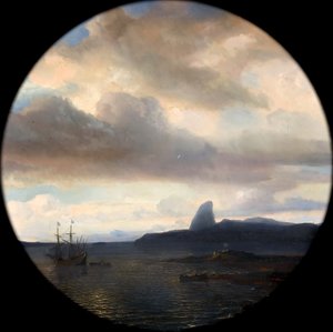 Villegagnon betritt die Bucht von Rio de Janeiro am 10. November 1555 von Jean Antoine Theodore Gudin