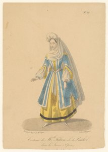 Cornélie Falcon in der Rolle der Rachel in der Oper La Juive