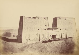 Übersicht des Tempels von Edfu