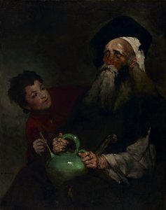 Lazarillo de Tormes und sein blinder Meister, vor 1880