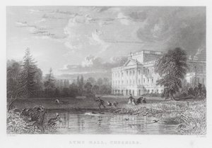 Lyme Hall, Cheshire (Stich) von Thomas (after) Allom