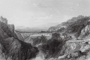 Thiers, Puy-de-Dome von Thomas (after) Allom