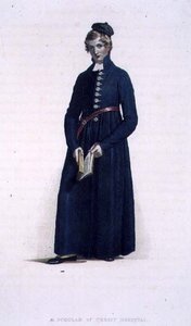 Ein Schüler des Christ Hospital, aus 