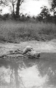 Errol Hinds trinkt, Mongalla nach Terrakekka, Sudan