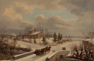Pennsylvania Winterlandschaft