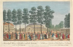 Ranelagh House & Gardens mit der Rotunde zur Zeit des Jubiläumsballs von Thomas Bowles