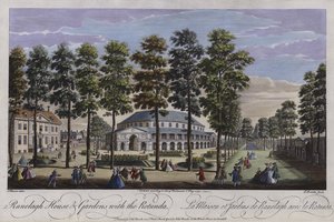 Ranelagh House und Gärten mit der Rotunde, London, 1745