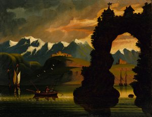 Landschaft, Mitte 19. Jahrhundert