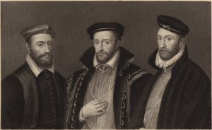 Kardinal de Chatillon, Admiral Coligni und d