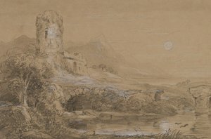 Italienische Landschaft von Thomas Cole