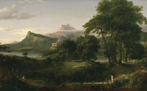 Der Lauf der Zeit: Der arkadische oder pastorale Zustand, ca. 1836