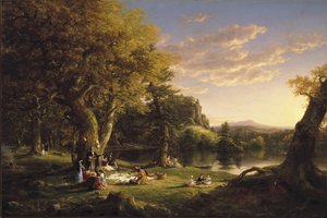 Das Picknick, 1846