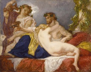 Horaz und Lydia von Thomas Couture