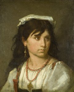 Junges italienisches Mädchen
