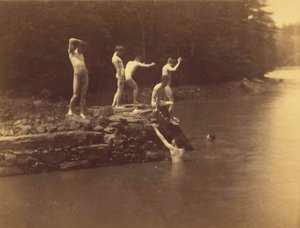 Studie für das Schwimmloch