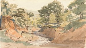 Landschaftsansicht bei Powerscourt von Thomas Creswick