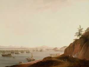 Schiffe auf dem Whampoa-Fluss