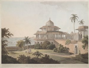Die Chalees Satoon im Fort von Allahabad am Fluss Jumna