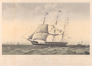 Das berühmte Klipperschiff Marco Polo